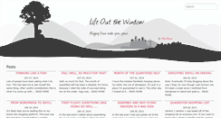 Desktop Screenshot of lifeoutthewindow.com